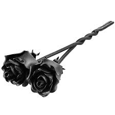 The most common never die flowers material is wool. 2 Black Iron Roses Intertwined Together Forever 6 Anniversary Handcrafted Gift For Her With Deep Message Unique Flowers That Never Dies Buy Online In Bahamas At Bahamas Desertcart Com Productid 49206223