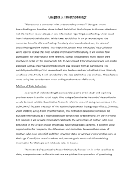 Feedback, questionnaires, and surveys for any product in the planning phase reveals statistical numbers leaders can analyze. Chapter 3 Methodology