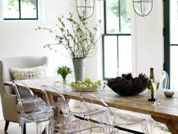 80 Faszinierende Modelle Esszimmerstuhle Archzine Net Bauernhaus Esstisch Durchsichtige Stuhle Esszimmerstuhle