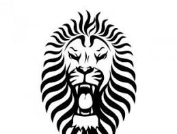 Animal tattoos chest tattoos lion tattoos. Lion Tribal Tattoo Design Free Vector Free Vectors Ui Download