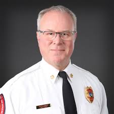 Fire Chief John Vance announces retirement