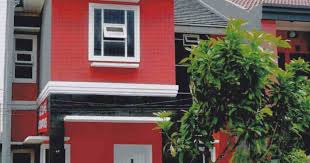Top Inspirasi 59 Cat Rumah Orange Merah