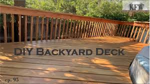 It's time to go all out. 95 How To Build A Backyard Deck Around An Above Ground Pool Diy Home Improvement Youtube