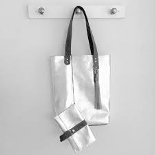bag to the future silver leather bag handmade by tuttinero leather bags handmade leather bags