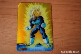 Reign of the warriors king vegeta; Cromo Trading Card Lamincards Dragon Ball Z N 1 Buy Old Trading Cards At Todocoleccion 207466157