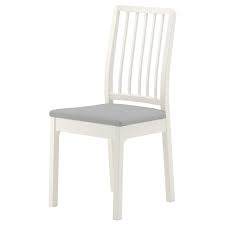 Ekedalen Chair White Orrsta Light Gray Ikea Upholstered Chairs Dining Chairs Chair