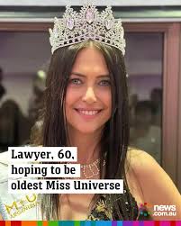 A 60-year-old lawyer is turning heads and is one step closer to making  history with hopes of becoming the oldest Miss Universe contestant. Full  story: https://bit.ly/44kl8XB