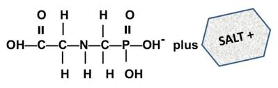 glyphosate formulations whats the diff and whats a salt