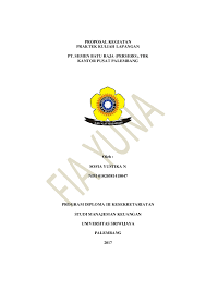 Pengajuan judul praktek kerja lapanga1 by. Pdf Proposal Magang Pkl Pdf Fia Yuna Academia Edu