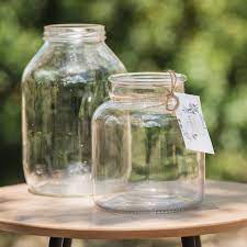 Pickle Glass Bottle Vase L Large