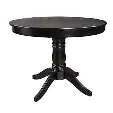 Oneill Solid Wood Dining Table Dining Table Dining Table Black Pedestal Dining Table