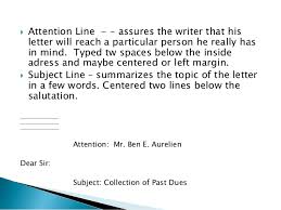 See if you can summarize the main point of your. Write Attention On Letter