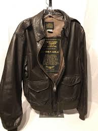 Avirex Leather Jacket Bomber Army Airforce L 42 A 2 1978 01 Flight Aviator