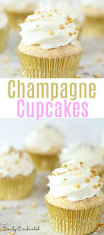 Champagne Cupcakes New Year S Cupcake Recipe Newyears Cupcakes Newyear Champagne Champagne Cupcake Recipes Cupcake Recipes New Years Eve Dessert