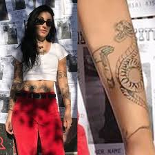 The arm is the mainstream zone at the off threat that you want the shoulder tattoo to interface. Kreayshawn S Tattoos Meanings Steal Her Style