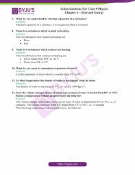 Selina Solutions Class 9 Concise Physics Chapter 6 Heat And Energy Download Free Pdf
