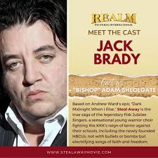 🎬 Meet the Cast Actor Jack Brady is cast as “Bishop” Adam Sheolgate. Brady  is known for his work as Mr. Clark in “Miss Peregrine's Home for Peculiar  Children”, Eddie Flowers in “