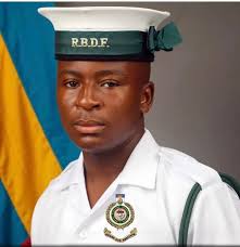 RBDF Marine Mechanic David Lashawn Duncombe