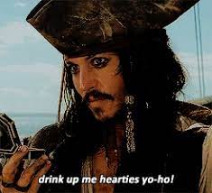 Yo ho, yo ho, a pirate's life for me / we pillage, we plunder, we rifle, and loot / drink up, me 'earties, yo ho / we kidnap and ravage and don't give a hoot / drink. Pin On Pirates Of The Caribbean