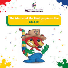 Maybe you would like to learn more about one of these? 24th Summer Deaflympics Mascot