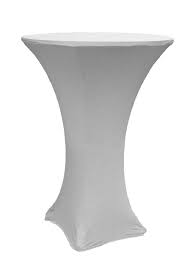 Spandex Cocktail Table Cover 30 Round Silver Cocktail Tables Round Table Covers Table Covers