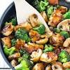 Thrifty cooks use as much of each broccoli bunch as possible, but if your own the serving contains 28 calories, 3 grams protein and 5.2 grams carbohydrates. 1