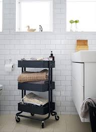 Astuce Rangement Salle Bain Desserte Ikea Retro Chic Rangement Salle De Bain Astuce Rangement Idees Salle De Bain