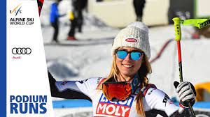 1 shiffrin mikaela usa 1:22.48 2. Mikaela Shiffrin Ladies Super G Cortina 1st Place Fis Alpine Youtube