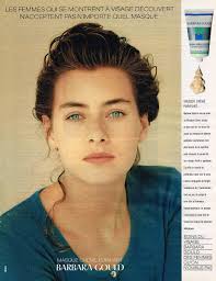 PUBLICITE ADVERTISING 114 1989 BARBARA GOULD cosmétiques