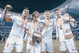 El trío de centrocampistas, artífice de las tres champions consecutivas del madrid, vivió una de sus peores noches en stamford bridge. Real Madrid Edits Casemiro Luka Modric Toni Kroos And Fede