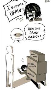 Pin By Gingerale On Mbglarh Iz Me Artist Humor Artist Memes Art Jokes