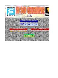 Tardal (tarung dalam), deretan angka yang ada didalam 2d, diluar deretan angka tardal adalah angka mati. Toto Sgp 2d Generator Free