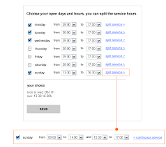 Form For Inputting Operating Hours Of A Business Interactive Design Interactive This Or That Questions