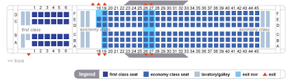 Delta Airlines Boeing 757 200 Seating Map Aircraft Chart
