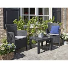 Un salon de jardin est un élément central de moments conviviaux dans votre jardin, sur votre terrasse ou sur votre balcon. Table Salon De Jardin 2 Personnes Novocom Top