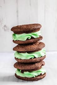 Mint Chocolate Whoopie Pies Crumbs Corkscrews