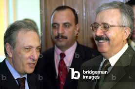 Image of TURKISH FOREIGN MINISTER ISMAIL CEM MEETS HIS IRAQI COUNTERPART  NAJA SABRI