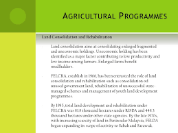 Viz, the application of fertilizer and the use of modern equipment to affect extension farming and increase productivity etc. Development Of Agriculture Sector In Malaysia