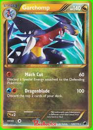 Garchomp is boosted by windy and sunny weather. Garchomp Plasma Freeze 120 Pokemon Card