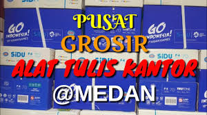 Sehingga anda bisa membeli dalam jumlah sesuai kebutuhan. Toko Grosir Alat Tulis Kantor Di Kota Medan Toko Permai Youtube