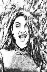 Alessia Cara Sketch Art Art Sketches Alessia Cara Art