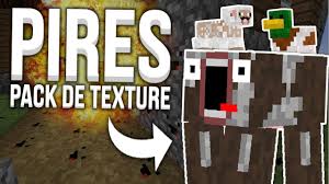 This texture pack is designed to work in 1.12, so make sure you're using it with that version and then under resource packs, you'll see a list of available resource packs. Les Pires Packs De Texture De Minecraft Youtube