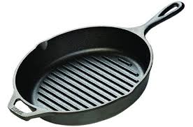 5 Lodge Seasoned Cookware Set Grill Pan With Tempered Glass Lid In 2020 Cast Iron Grill Pan Cast Iron Grill Grill Pan