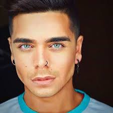 Fake Silver Nose Ring Black Silver Red Or Blue Nose Ring Men Piercing Piercings