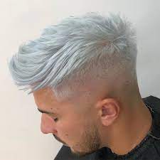 Silver Fade Barber Silverhair Barbers Barbershop Fadespain Fadehaircut Menhaircuts Elitebarbe Men Hair Color Silver Hair Men Haircuts For Men