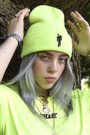 Christmas nails simple but cute. Billie Eilish Dyed Her Roots Neon Green Teen Vogue