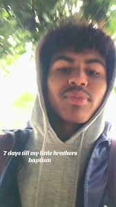 Im Ready Little Boy Getting Bathtized