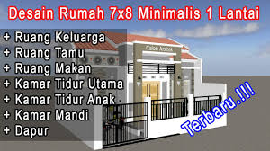 More images for rumah minimalis 7x8 » Desain Rumah 7x8 Minimalis 1 Lantai Terbaru Youtube