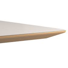 When clear lacquered the natural beauty of the wooden surface can be seen. 15300 Plywood Edge Top