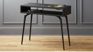 Unwind Black Console Table Cb2 Furniture Furniture Design Modern Painted Bedroom Furniture